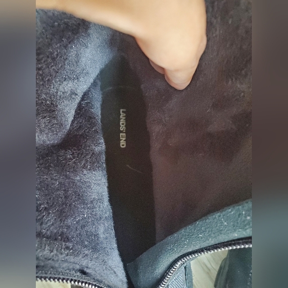 Landsend Women's Black and Gray Floral Boots - Picture 9 of 10